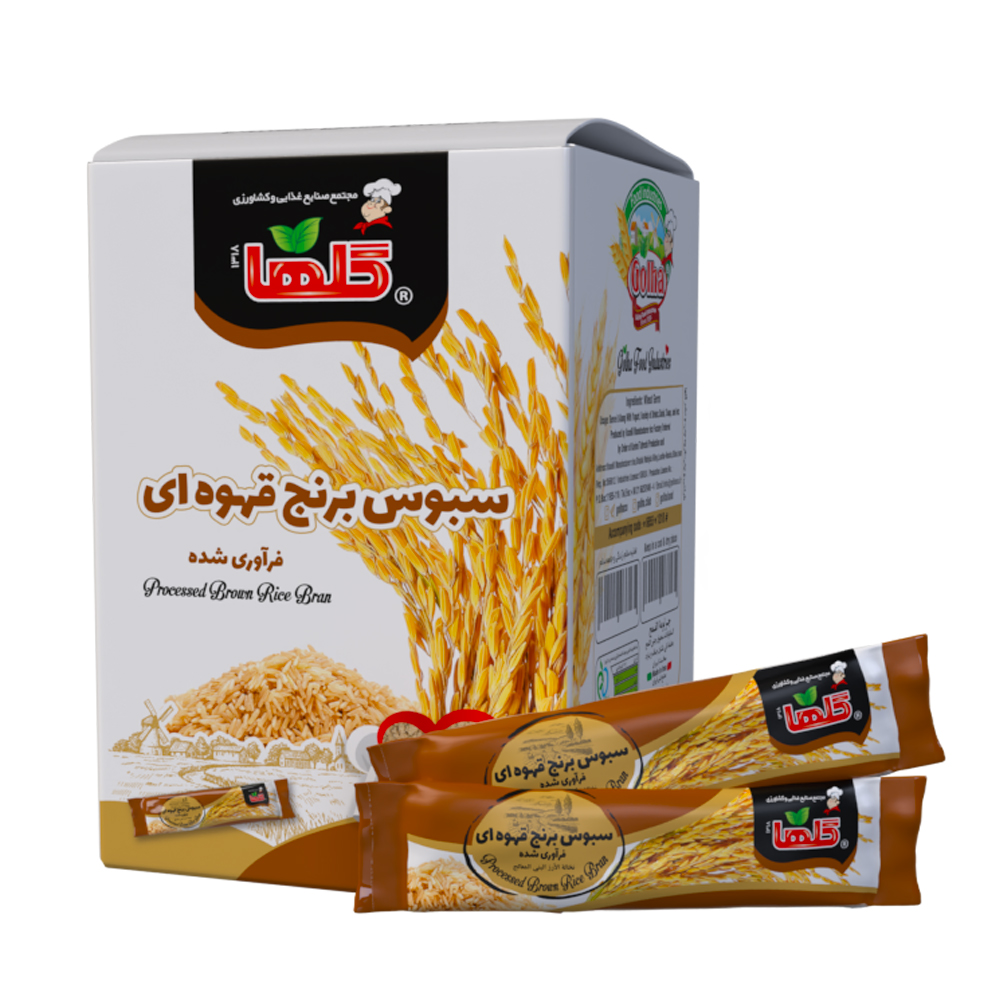سبوس برنج قهوه ای – ساشه